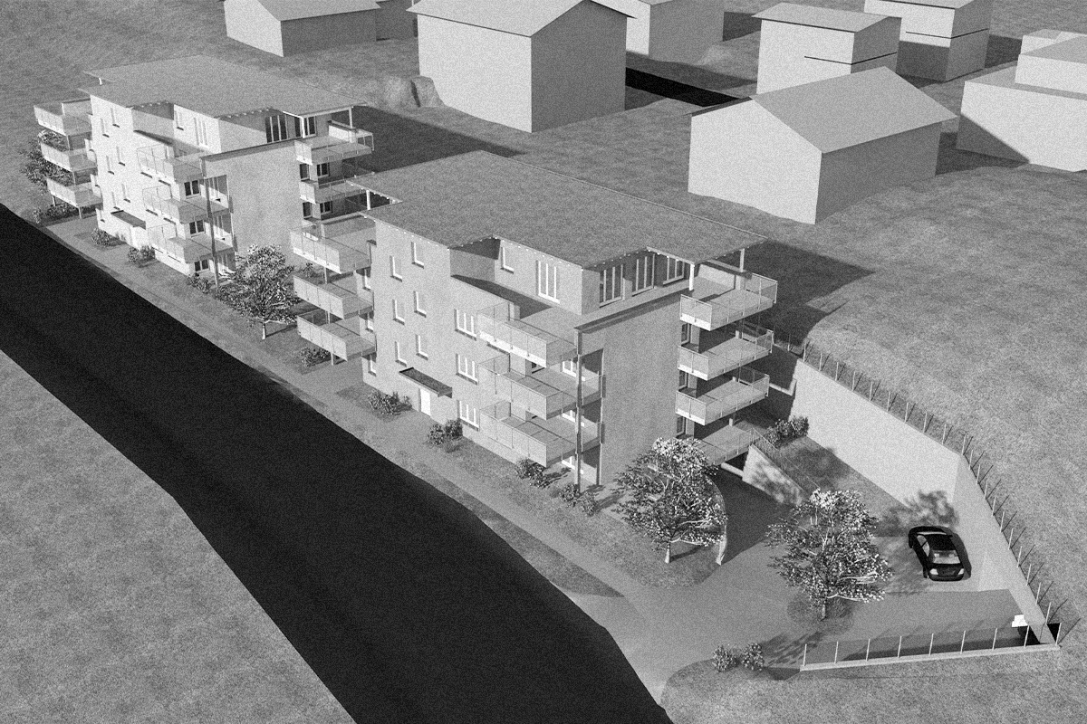 Bebauungsstudie in Mörschwil